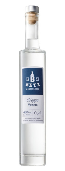 Flasche Atlantis mit Grappa Veneto 40% vol.