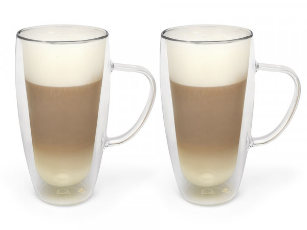 Doppelwandiges Glas Cappuccino & Latte Machiato