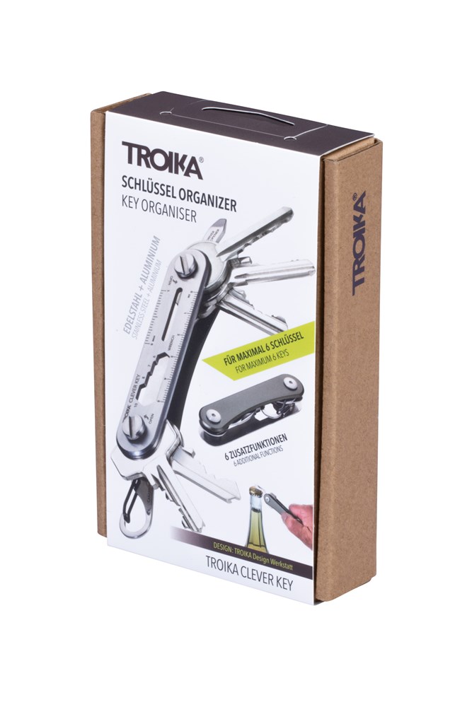 TROIKA Schlüssel Organizer TROIKA CLEVER KEY TROIKA Schlüssel Organizer TROIKA CLEVER KEY