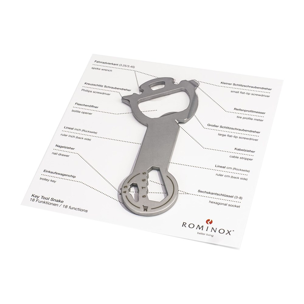 Geschenkartikel: ROMINOX® Key Tool Snake (18 Funktionen) im Motiv-Mäppchen Frohe Weihnachten Geschenkartikel: ROMINOX® Key Tool Snake (18 Funktionen) im Motiv-Mäppchen Frohe Weihnachten