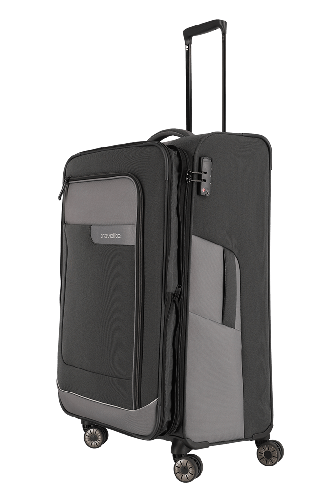 TRAVELITE VIIA 4w Trolley L, Schiefer