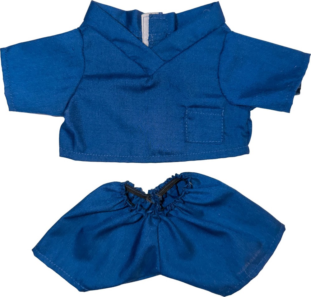 Pflege-Outfit, dunkelblau, S