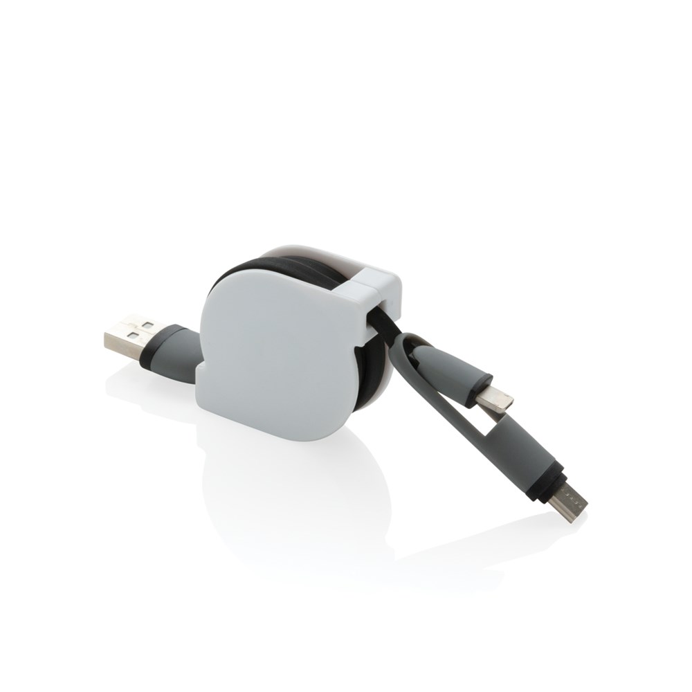 3-in-1 ausziehbares Kabel 3-in-1 ausziehbares Kabel