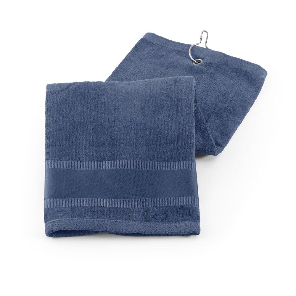 GOLFI. Multifunktionelles Handtuch aus Baumwolle (430 g/m²) - blau