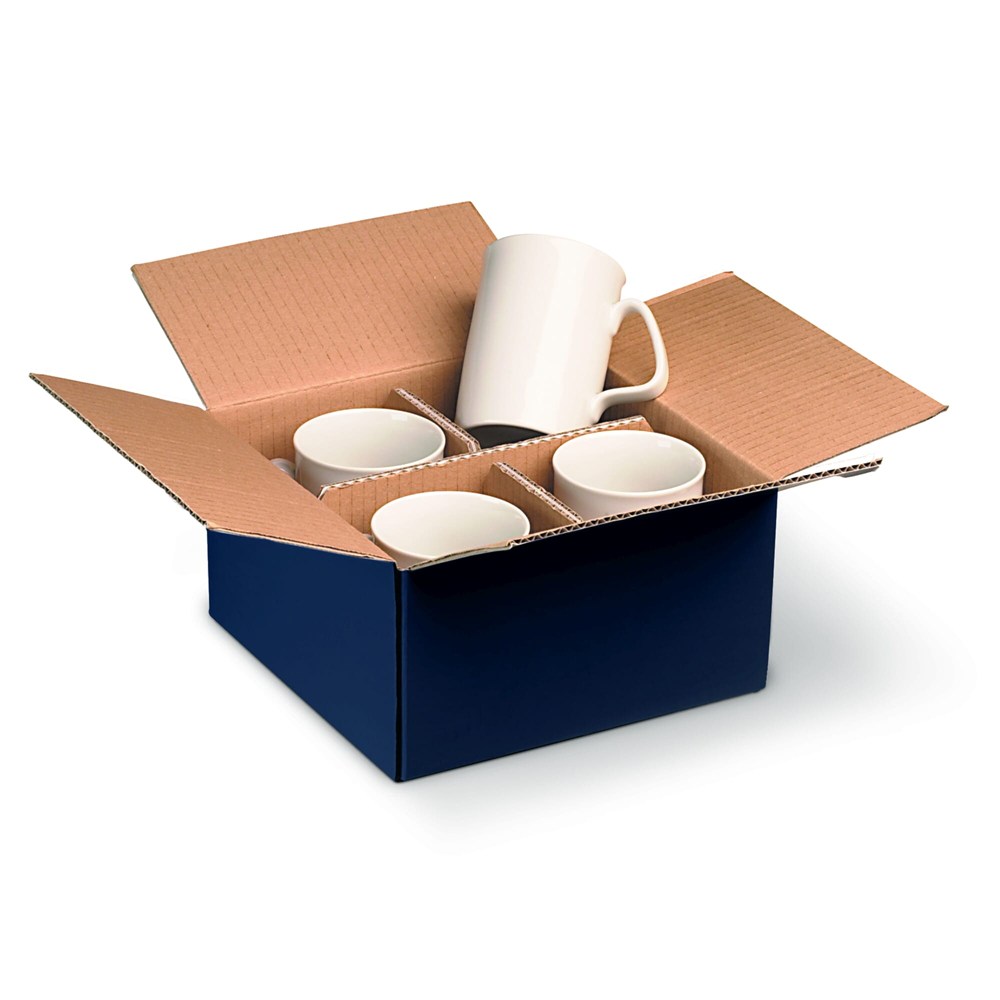Verpackung für 4 Tassen 