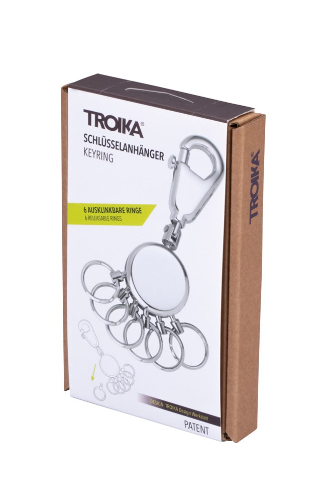 TROIKA Schlüsselanhänger PATENT TROIKA Schlüsselanhänger PATENT