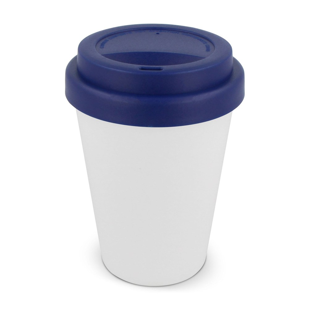 RPP Kaffeetasse Weißer Körper 250ml - Weiss / Dunkelblau