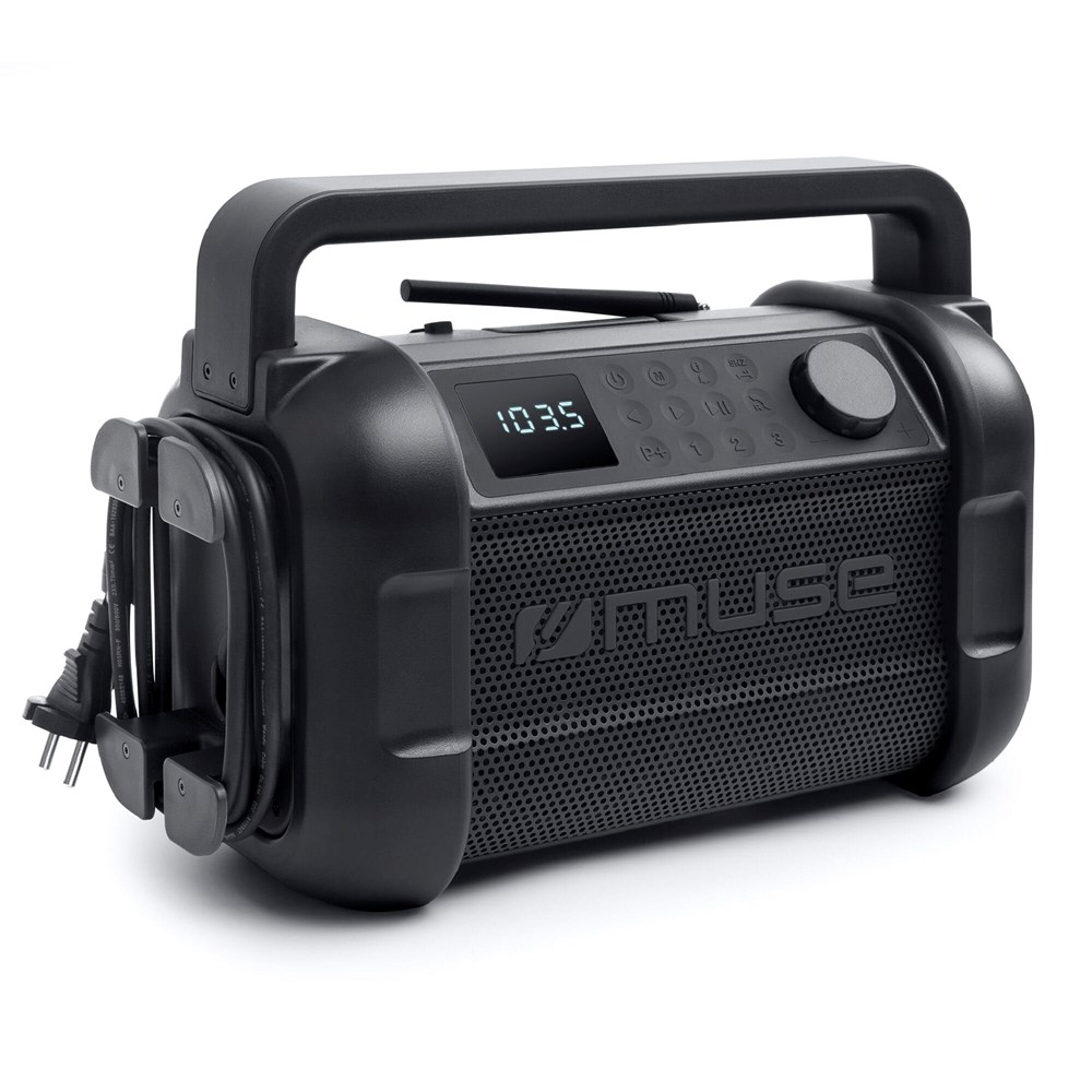 M-928 | Muse arbeitsradio mit bluetooth 20W mit FM-Radio