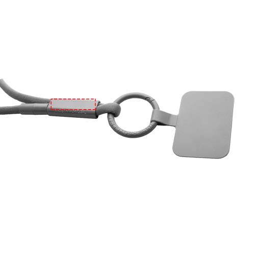 Tubyard Lanyard mit Telefonhalterung und Band aus recyceltem Kunststoff