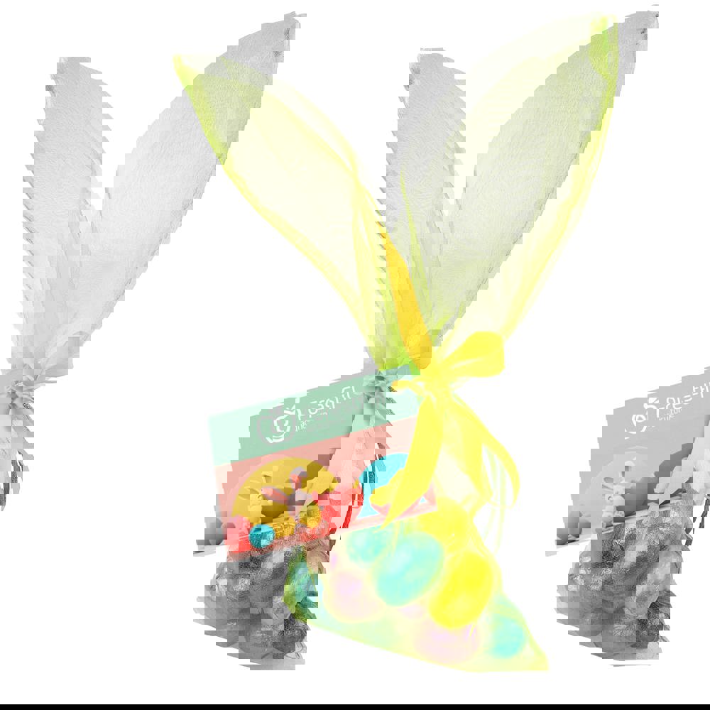 Organza-Ostereierbeutel grün