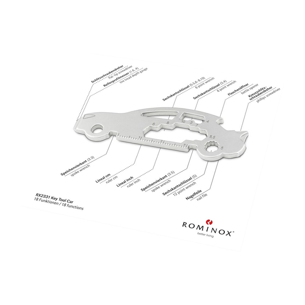 ROMINOX® Key Tool // Car - 18 functions (Auto) ROMINOX® Key Tool // Car - 18 functions (Auto)