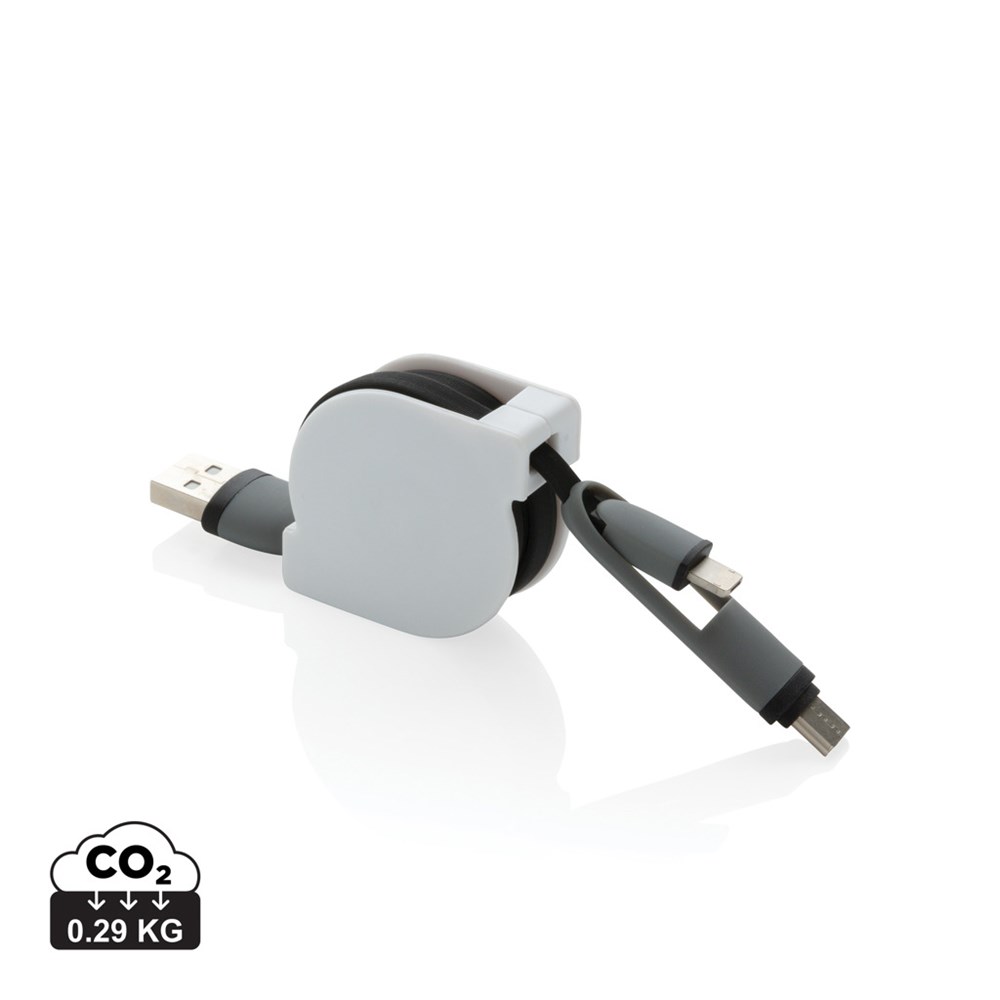 3-in-1 ausziehbares Kabel 3-in-1 ausziehbares Kabel