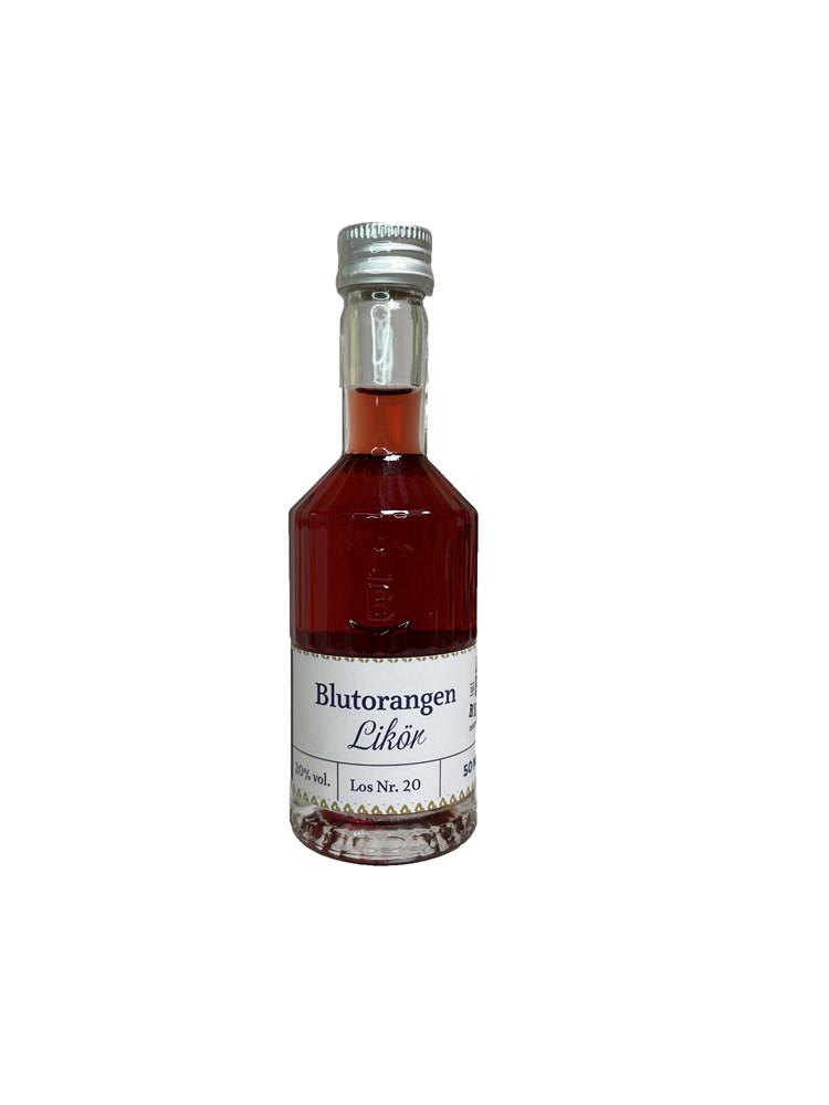 Tastingflasche 50ml Blutorangenlikör Tastingflasche 50ml Blutorangenlikör