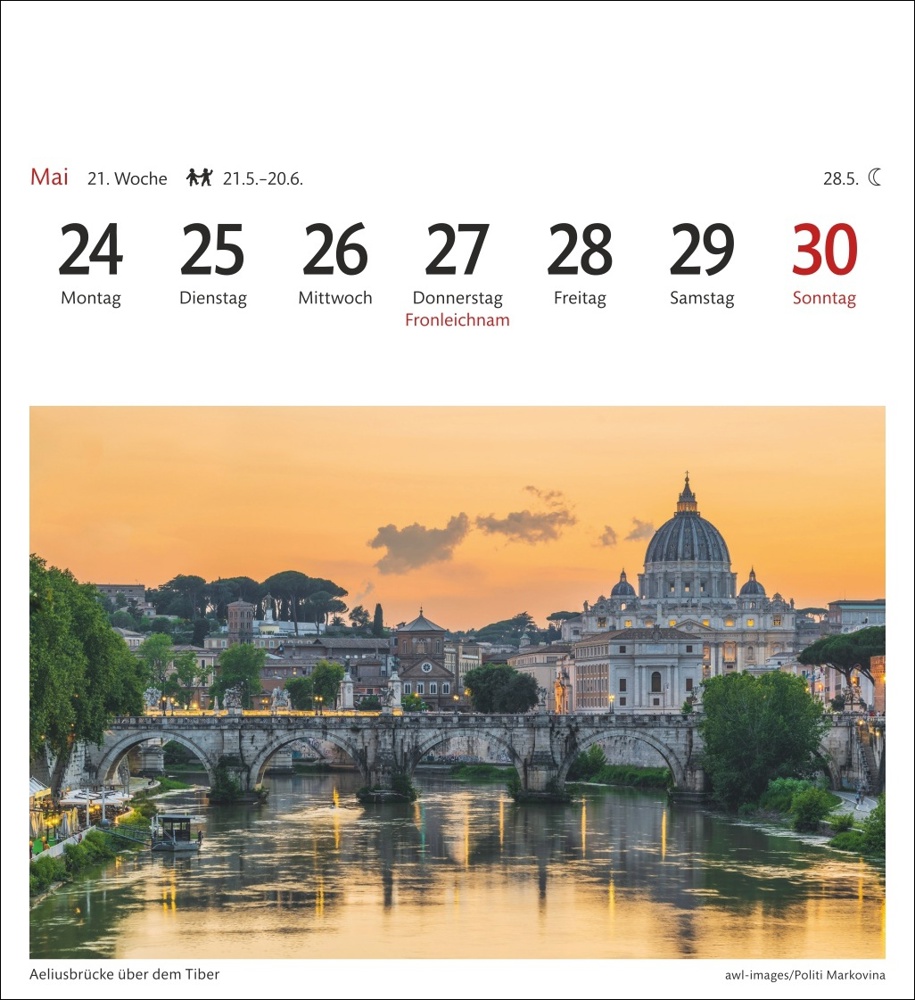 Rom Sehnsuchtskalender