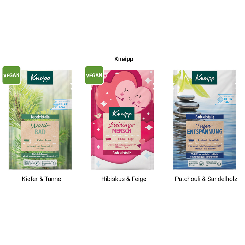 Promotion Case, Kneipp Badekristalle Tiefenentspannung