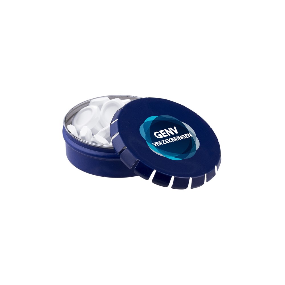 Mini clic-clac Dose mit Pfefferminzform