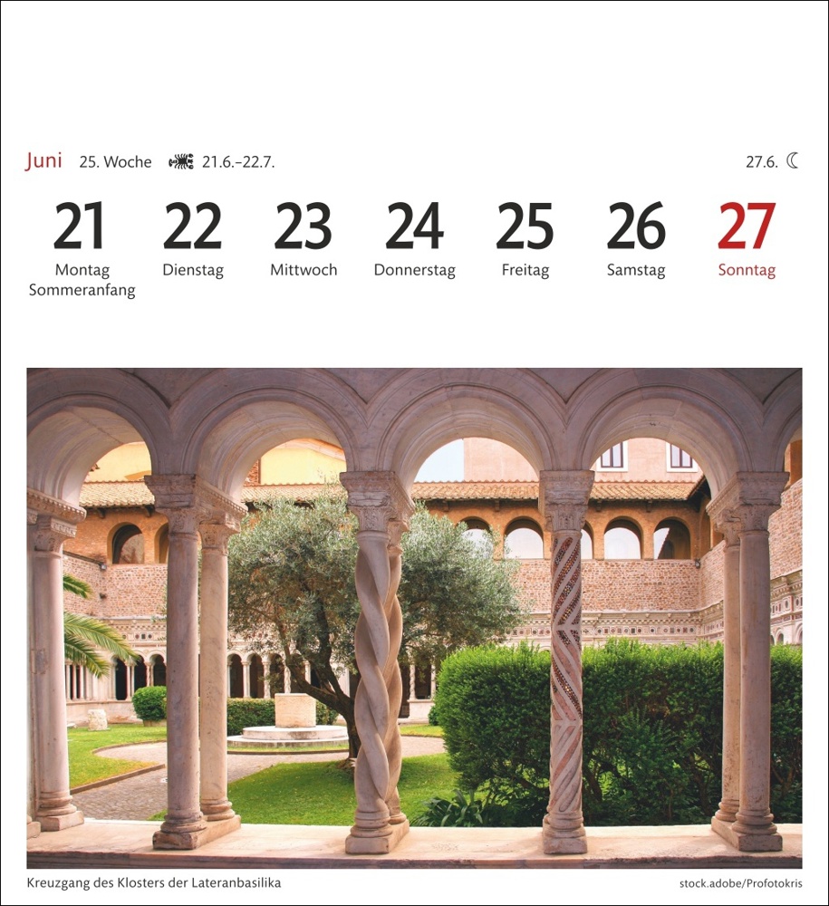 Rom Sehnsuchtskalender