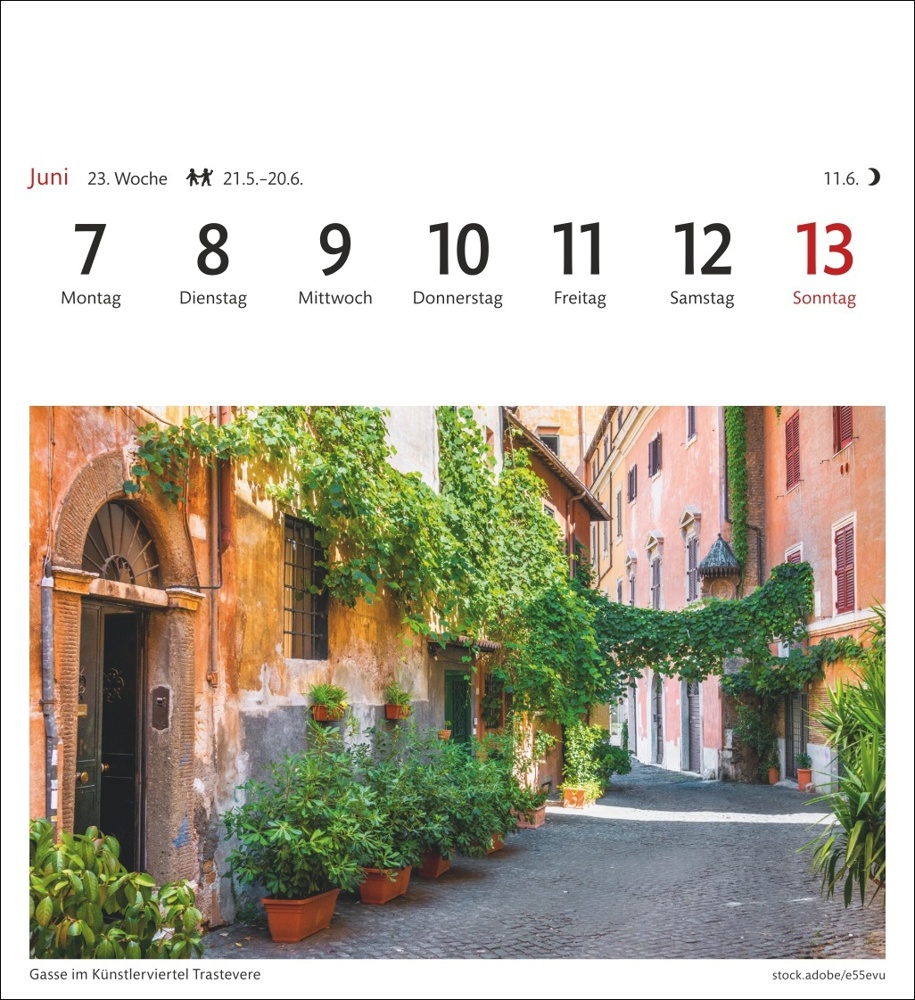 Rom Sehnsuchtskalender
