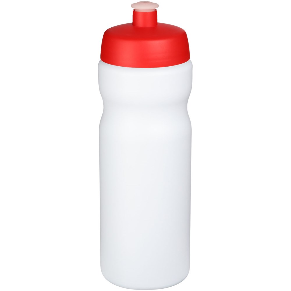 Baseline® Plus 650 ml Sportflasche - weiss, rot