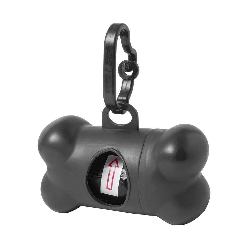 Pobba - Hundebeutelspender - Schwarz