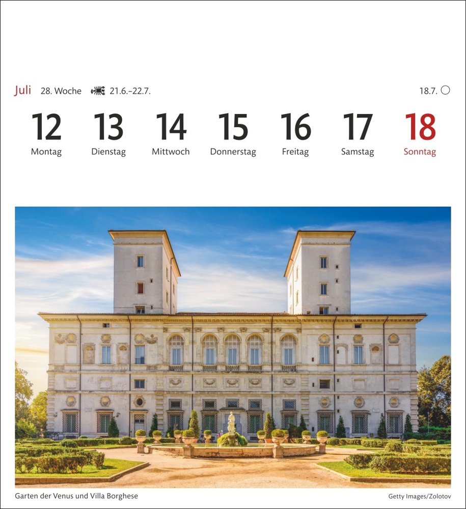 Rom Sehnsuchtskalender