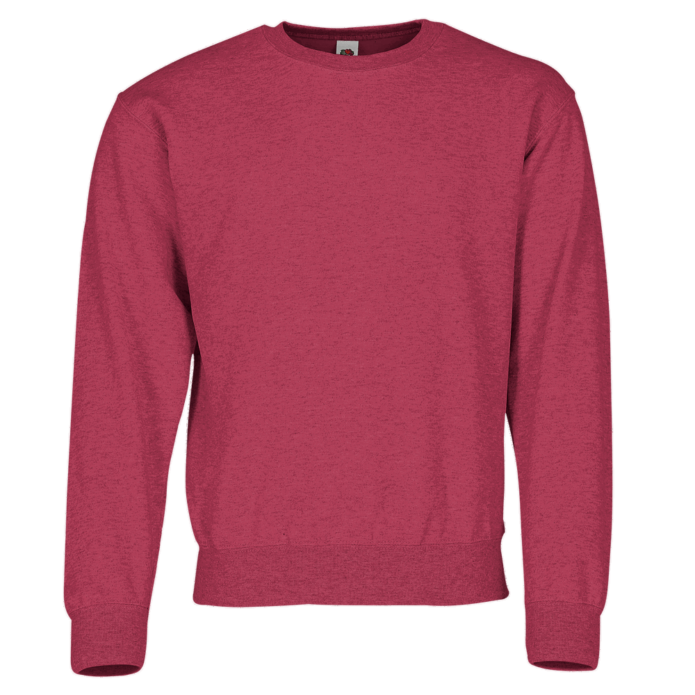 622020 - Classic Set-In Sweat, vintage rot meliert, S