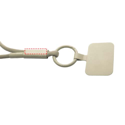 Tubyard Lanyard mit Telefonhalterung und Band aus recyceltem Kunststoff