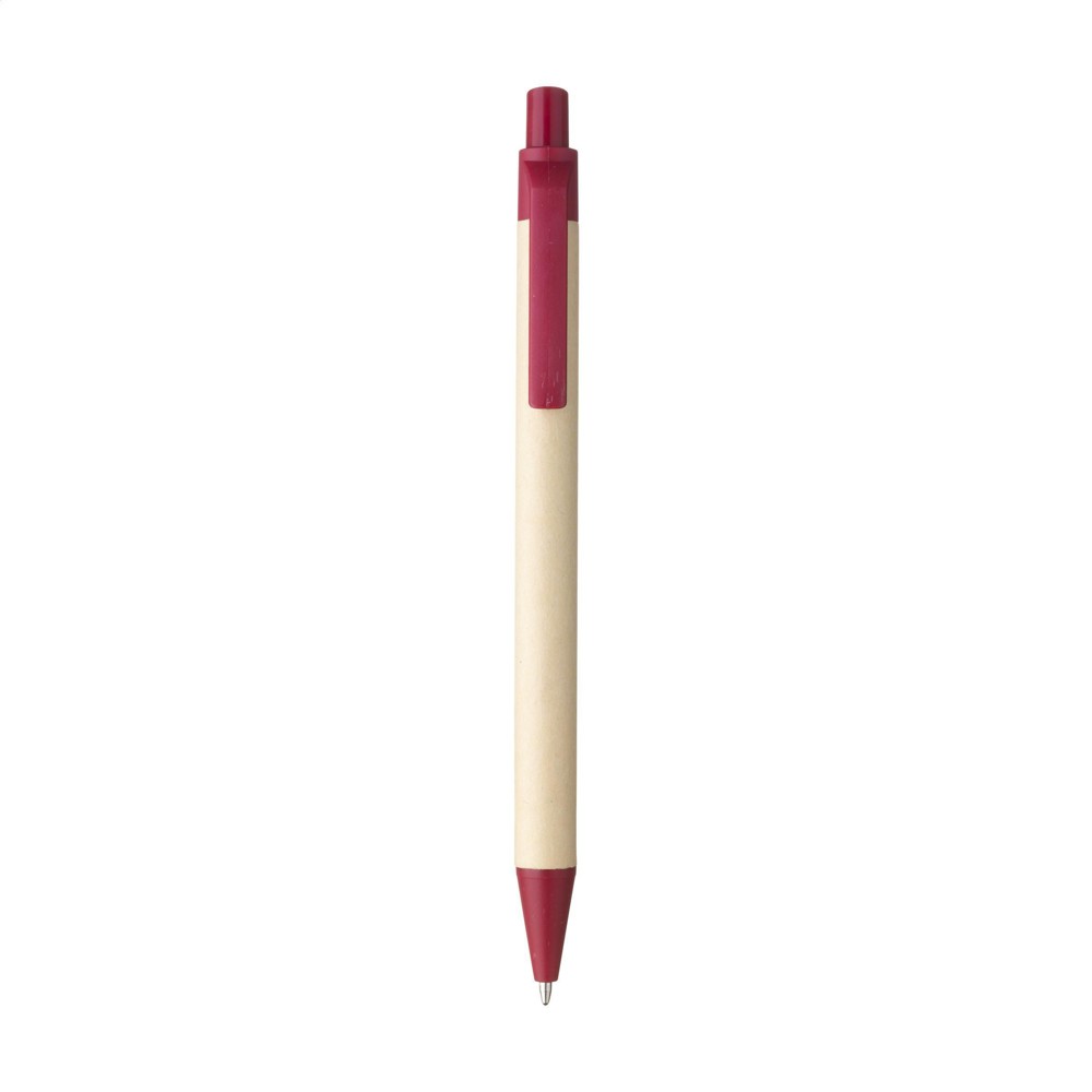 Bio Degradable Natural Pen Kugelschreiber - rot (± PMS 1955C)