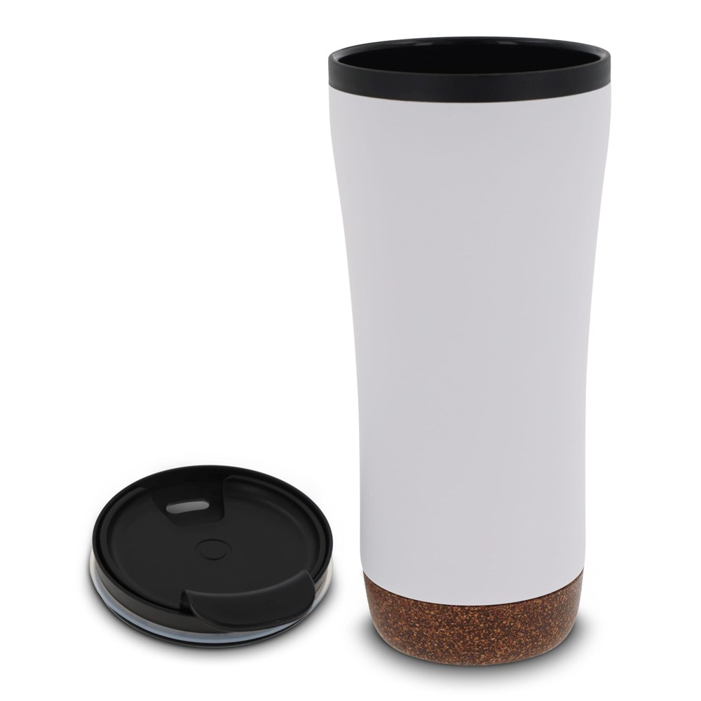 Doppelwandiger Becher mit einem Korkboden 480ml