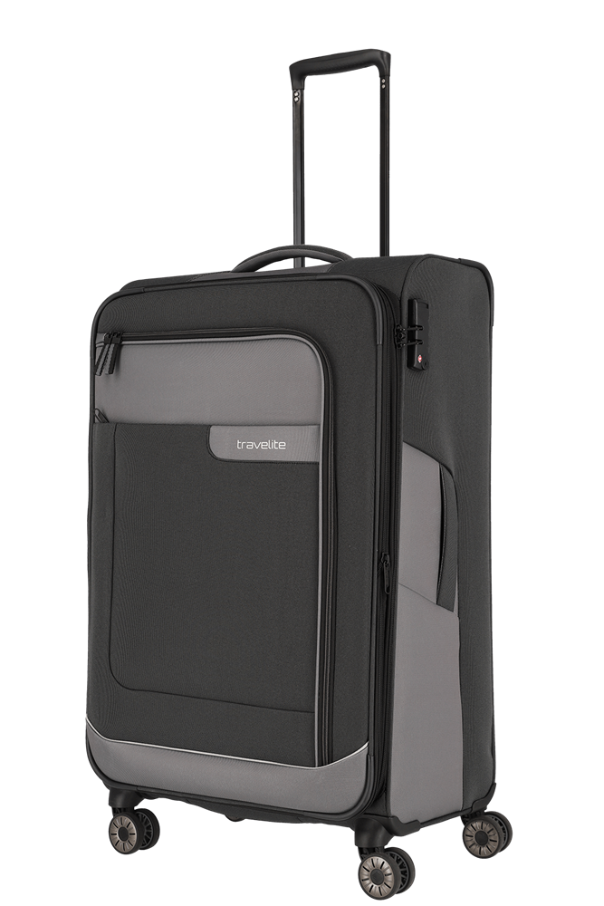 TRAVELITE VIIA 4w Trolley L, Schiefer