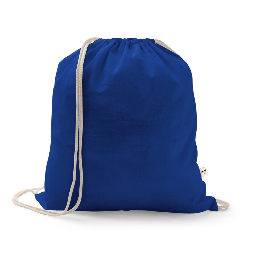 ISTANBUL. Rucksack aus recycelter Baumwolle (70%), Polyester (30% rPET) (150 g/m²) - Königsblau