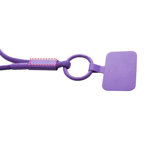 Tubyard Lanyard mit Telefonhalterung und Band aus recyceltem Kunststoff